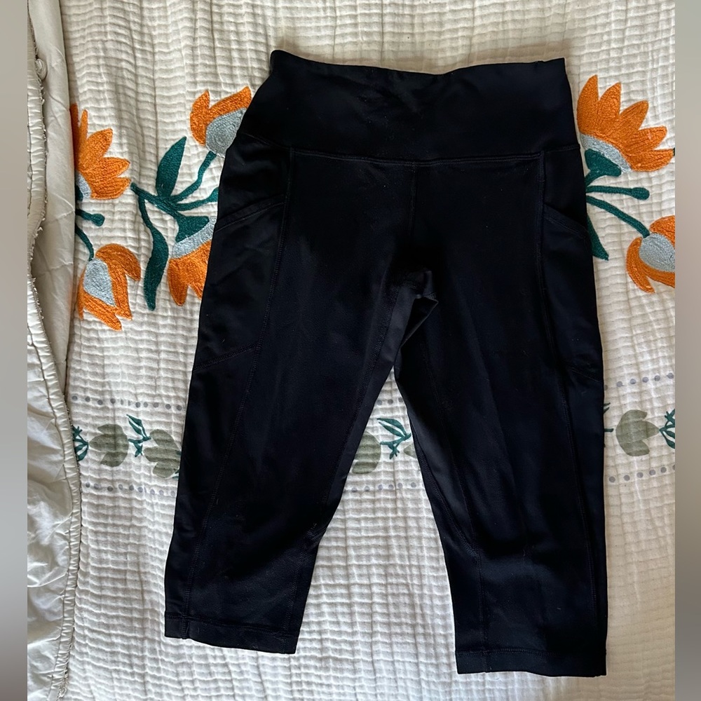 Lululemon Black Short Leggings, XS
